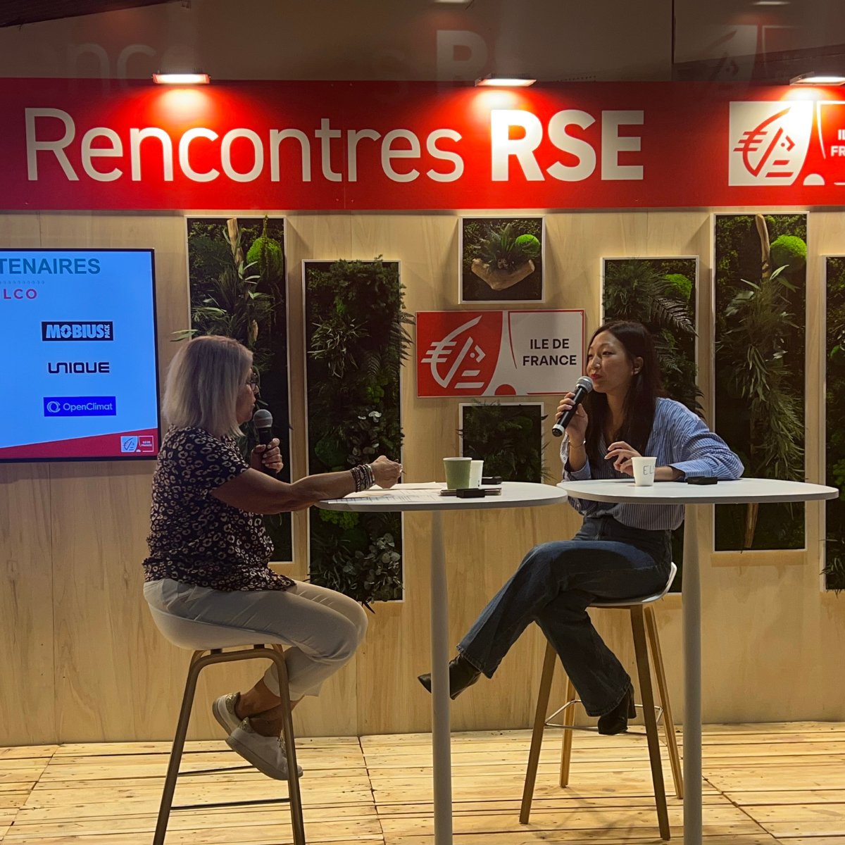 WILCO_startup's tweet image. WILCO était invité par @CE_iledefrance, partenaire ETI &amp;amp; Grands Groupes, sur son stand au salon #PRODURABLE . 🎯 Eric Vaysset, CEO de WILCO, a prit la parole, accompagné par 6 startups accélérées à impact #environnemental. De riches échanges autour de l'#économie plus #durable.