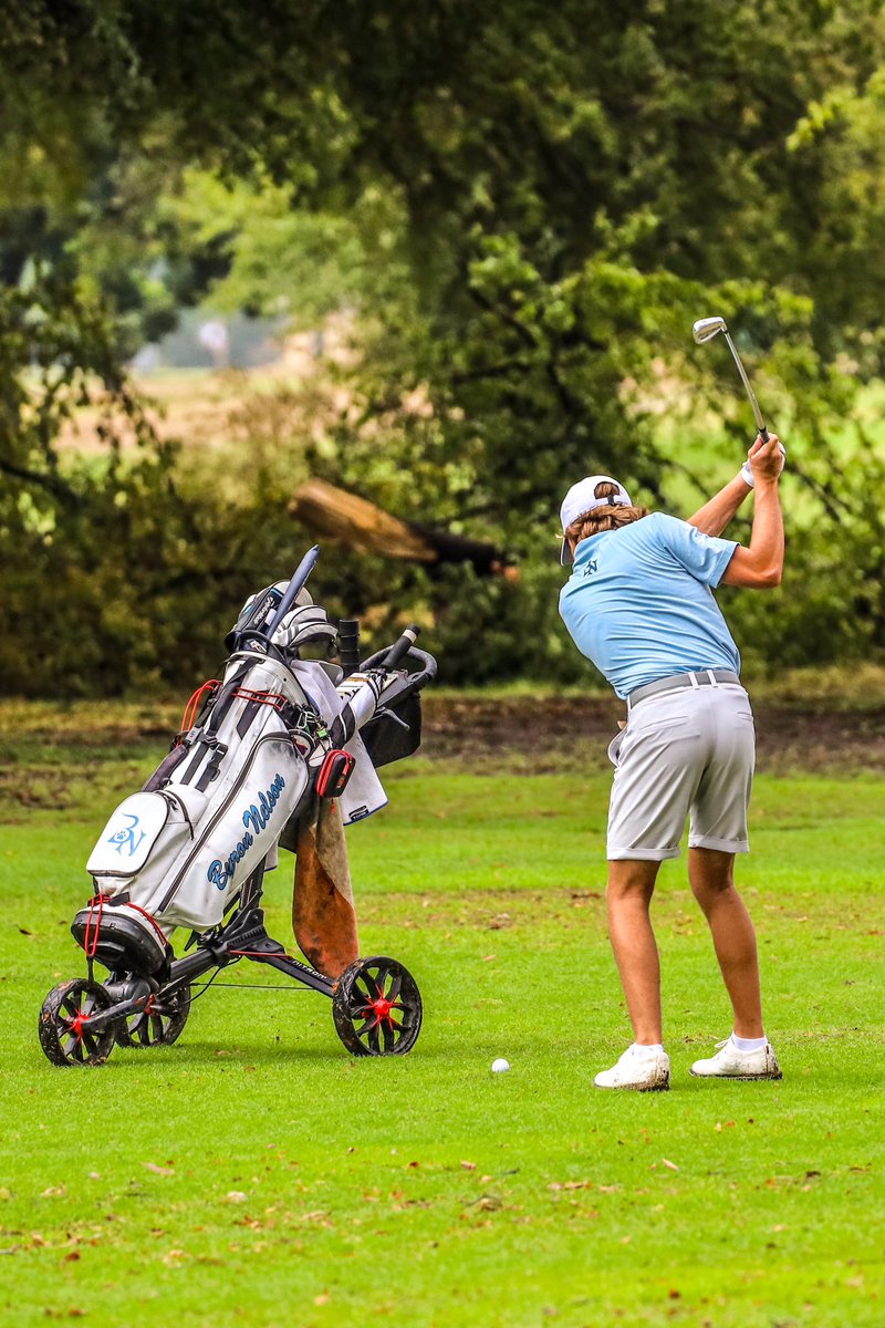 TylerBeck_2026's tweet photo. First Varsity tourney of 23-24 in the books.  Bart Granger Memorial Tournament.  I shot 85 - 74.  74 is my PB for high school golf.  @BNHSgolf #golf @theryanhitt https://t.co/z5K6PB7uen