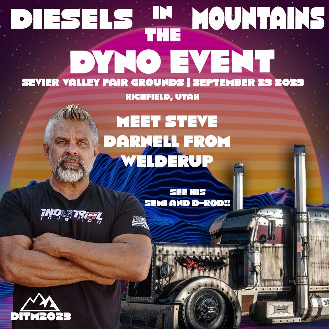 iisdiesel's tweet image. Meet Steve Darnell from @welderupvegas and check out his awesome semi this Saturday at @dieselsinthemountains dyno event! We’ll see you there🔥😏

#iidiesel #diesel #dieseltrucks #diesellife #dieselmechanic #diesels #utah #utahgram #utahisrad