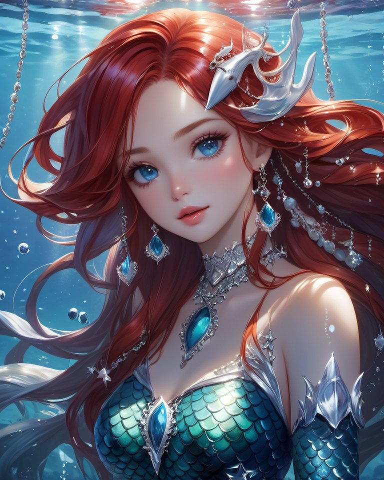 EdwardJKenway91's tweet photo. Mermaid ✨ #AIart #AIgirl #AIArtwork #AI美女 https://t.co/9vuSGVF2lh