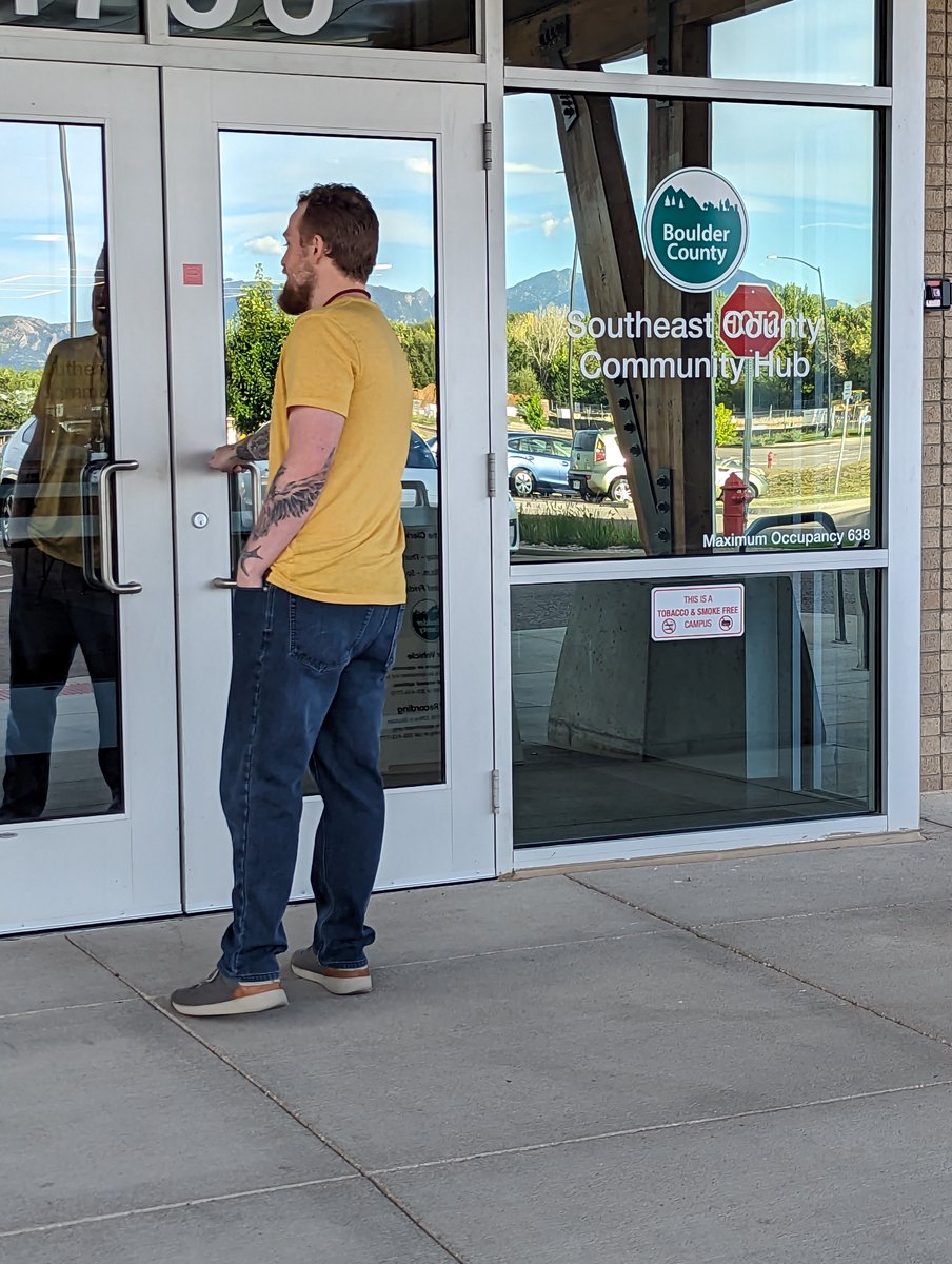 BoCoClerk's tweet photo. We opened today at our new location in Lafayette! 

Motor Vehicle is the first tenant in the new Boulder County Southeast County Community Hub - 1755 S. Public Road!

Remember, MV is now appointment only. Book here &amp; 
&amp; come check out our new space: 
https://t.co/yusOJMif12 https://t.co/Tuzy6HLW0P