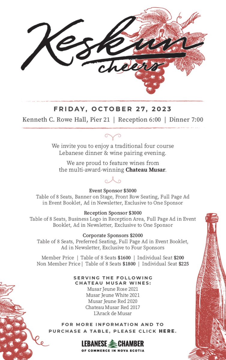 LCC_NS's tweet photo. Keskun Sale On Now!  This event sells out fast as tickets are limited, come enjoy an evening with us 🥂 

https://t.co/ECo9jEEtkf https://t.co/923mDVIqQN