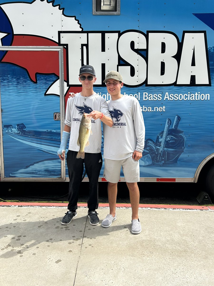 TMHSFishingTeam's tweet photo. Amazing start to our season on Lake Conroe! 🎣

2nd Place School 
2nd Place Team- Hayden &amp; Clayton
20th Place Team- Ethan &amp; Ben

Way to go, Anglers! https://t.co/tp3xbLQ4mH