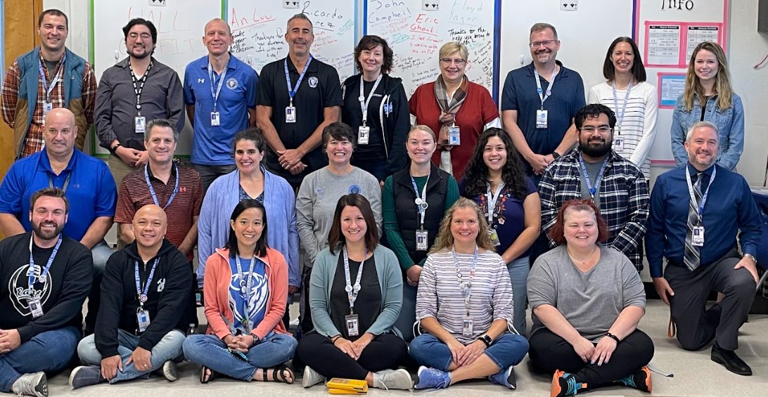Here is the 2023-2024 full line-up of our Maine East Math Department. A team filled with talent and deep commitments to students and growth for all!