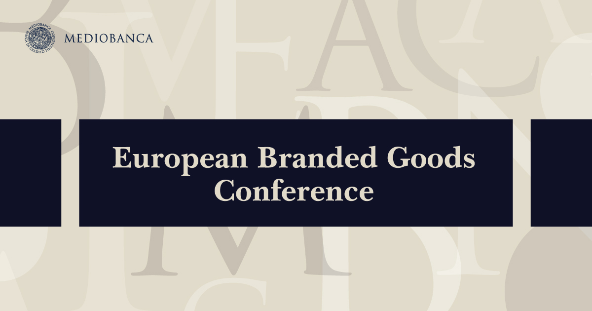 mediobanca's tweet photo. #MBEvents - Riparte la Mediobanca European Branded Goods Conference che si terrà a Milano e a Parigi e vedrà società quotate incontrare investitori istituzionali in meeting riservati. Tra i Key Speaker alle sessioni plenarie: @dolcegabbana, @Altagamma_it e @illycaffe
#Mediobanca https://t.co/CgW9eD0434
