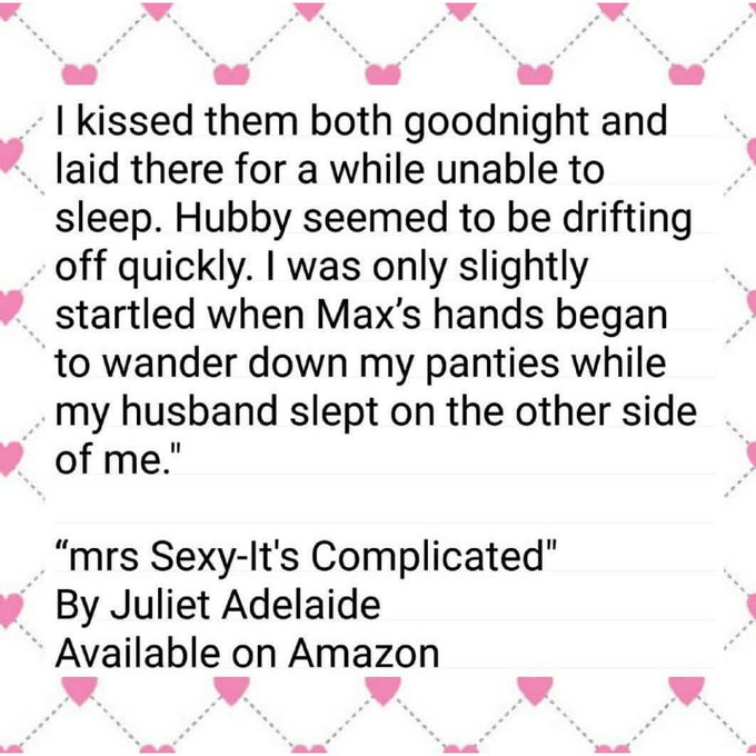 https://t.co/d9CGnF5GAb #writersoftwitter #truestory #eroticromance #love #polyamory #hotwife #openmarriage<a href="/tag/writersoftwitter"class="tags">#writersoftwitter</a><a href="/tag/truestory"class="tags">#truestory</a><a href="/tag/love"class="tags"><span>#love</span></a><a href="/tag/hotwife"class="tags"><span>#hotwife</span></a><a href="/tag/polyamory"class="tags"><span>#polyamory</span></a><a href="/tag/eroticromance"class="tags"><span>#eroticromance</span></a><a href="/tag/ope"class="tags"><span>#ope</span></a>