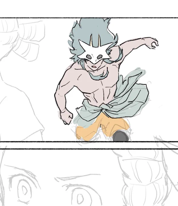 推したちのアクションが描けるから
苦しいけれどやっぱり 漫画描くのが一番好きじゃ 