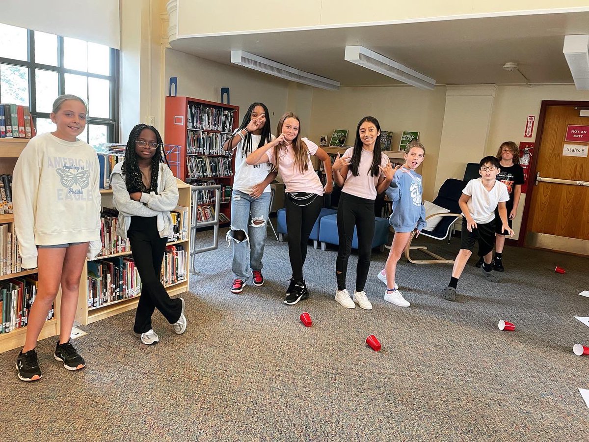 swsd_whs's tweet photo. 📣 The Renaissance Pep Rally: fun, teamwork, and a little friendly competition 📣
🏆All of last week, Mrs. Z &amp; Mrs. Richer challenged our students to win some prizes, learn about the Renaissance program,  and feel some excitement for what’s to come! 🥇🥈🥉 https://t.co/OkfK5IdIxT
