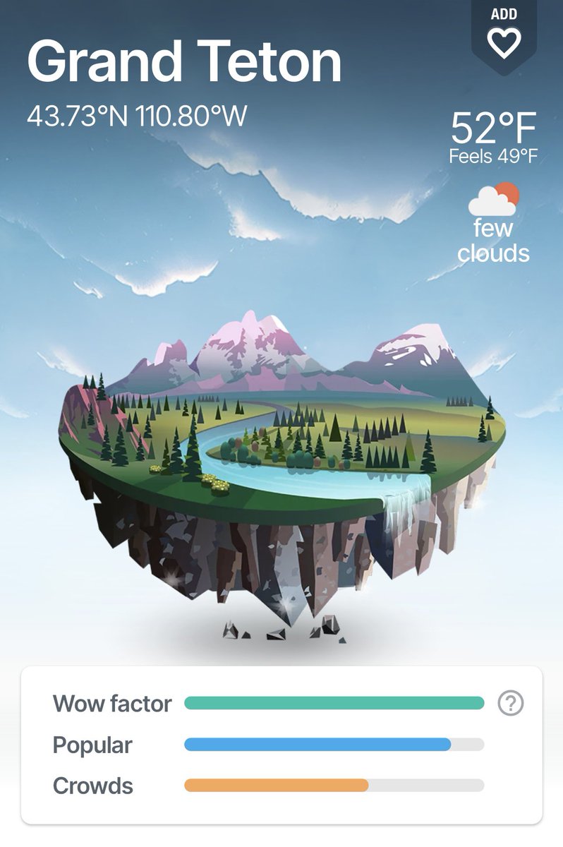 natparksnft's tweet photo. Many NFT projects were reverse engineered. They start with artwork and projects try to build loyalty around a theme. Here is why starting with a theme that people already love is a stronger approach. Our upcoming mobile app is able to re-use our NFT artwork and over time bring more passionate people from web2 into the web3 space. Building a brand isn’t instant success. It takes a Japanese culture approach (building things for generations). It’s fair that we’ve all (us included) been distracted by hype and a desire for instant success, but it has become very clear that long term success will come to those on a steady and sure path. Thank you to all our community members that are holding to watch our evolution and adaptation into a National Parks brand. 
🫶🏞️
If you’d like to sign up for early access to our National Parks mobile app you can via the link below. You won’t make instant gains through this app, but you will find it a useful tool and social community if you love the outdoors 😁

https://t.co/4ALPWuhN7U