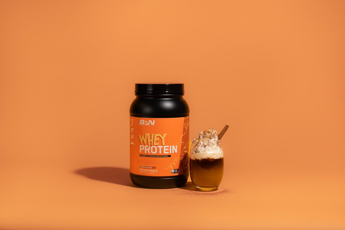 OMG!! Your Fall fitness has entered its basic era - spice it up with the return of Pumpkin Spice Whey Protein 🔥🍂

Shop now: bareperformancenutrition.com/products/whey-…