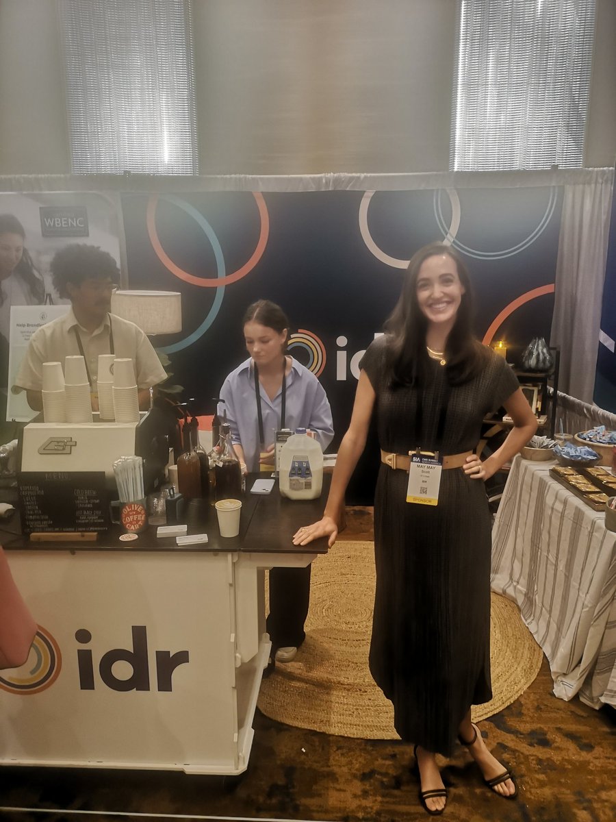 The idr team have coffee! Head over to the back of the #CWSSummit exhibit for a good selection of coffee!