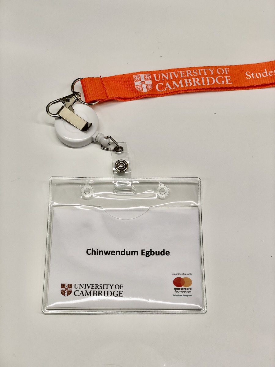 adanna_egbude's tweet image. I am excited to share that I have been awarded the prestigious fully-funded Mastercard Foundation Scholarship to pursue an MPhil in Public Policy at the University of Cambridge! 🥳

I am so thankful to God and everyone who has supported me ❤️

#MastercardScholar #GoingToCambridge