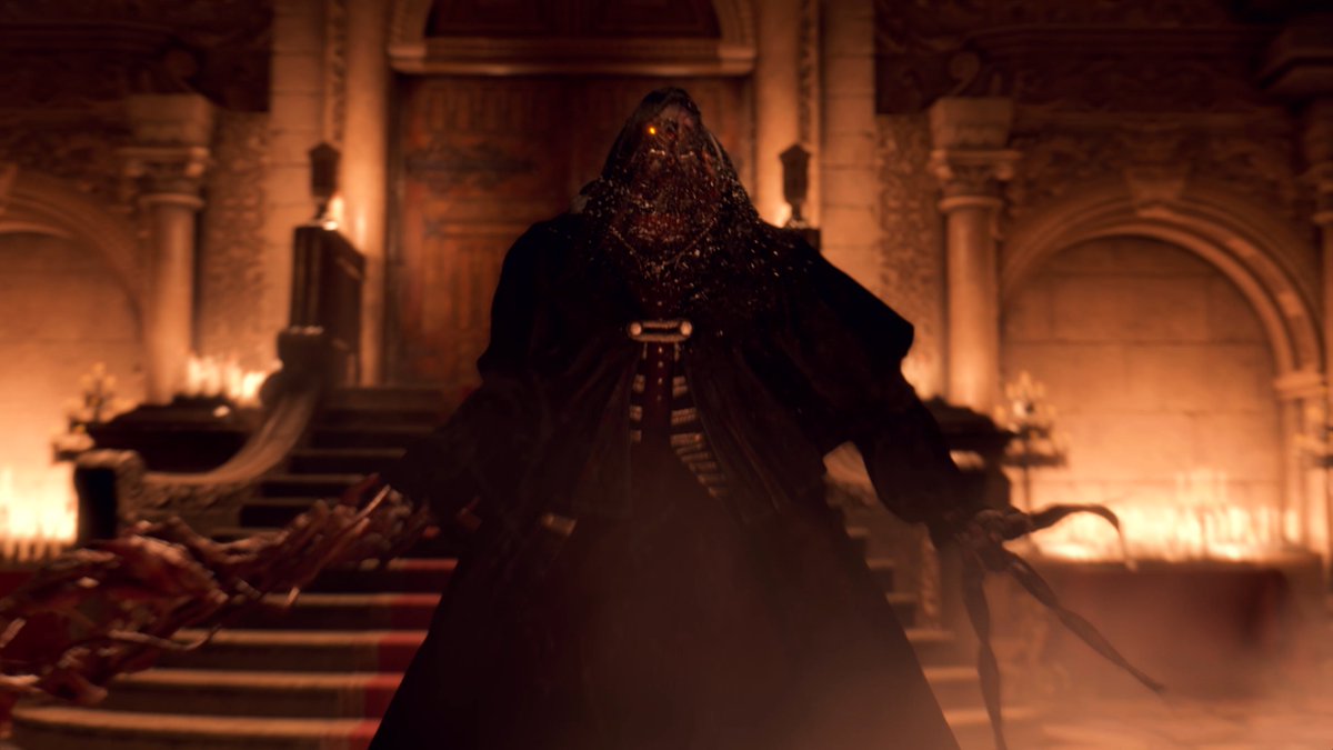 TheSphereHunter's tweet photo. Today's Separate Ways trailer has confirmed that no, RE4R has cut NONE of it's original content. Ada does get the gondola sniping setpiece, laser hallway, and other Verdugo becoming U3. I cannot wait to play this, it looks high budget, on par with the main game! https://t.co/DENFArs5AJ