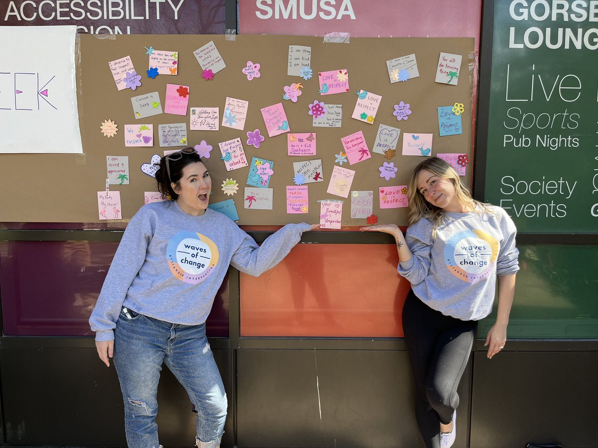 Kicking off #consentawarenessweek @smuhalifax with consent cake and an affirmation art space! For more events visit smu.ca/svsc/consentwe… @krystallowe_7 @smusahfx @smu_studentlife