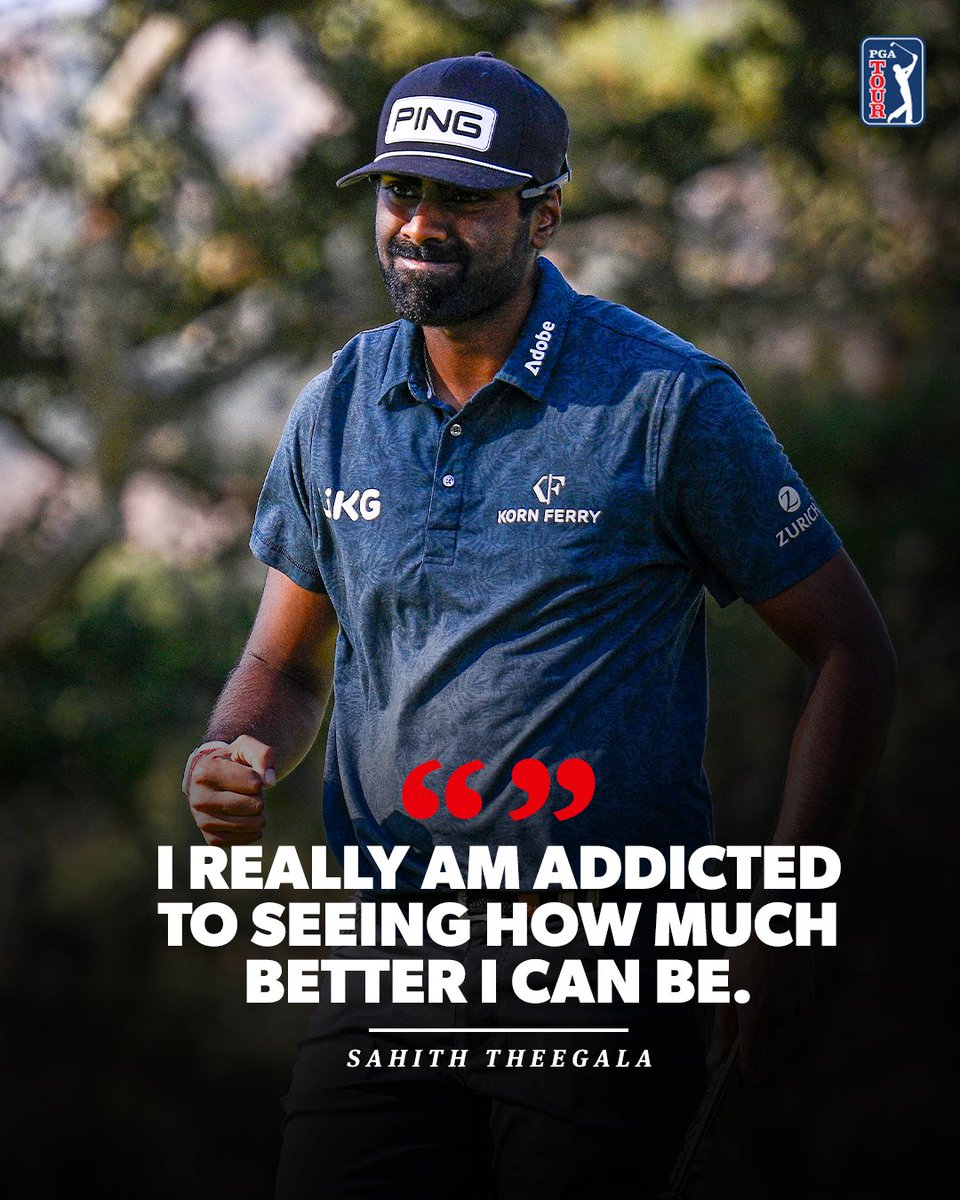 Let him cook.

<a href="/SRTheegala/">Sahith Reddy Theegala</a> is hungry for more.