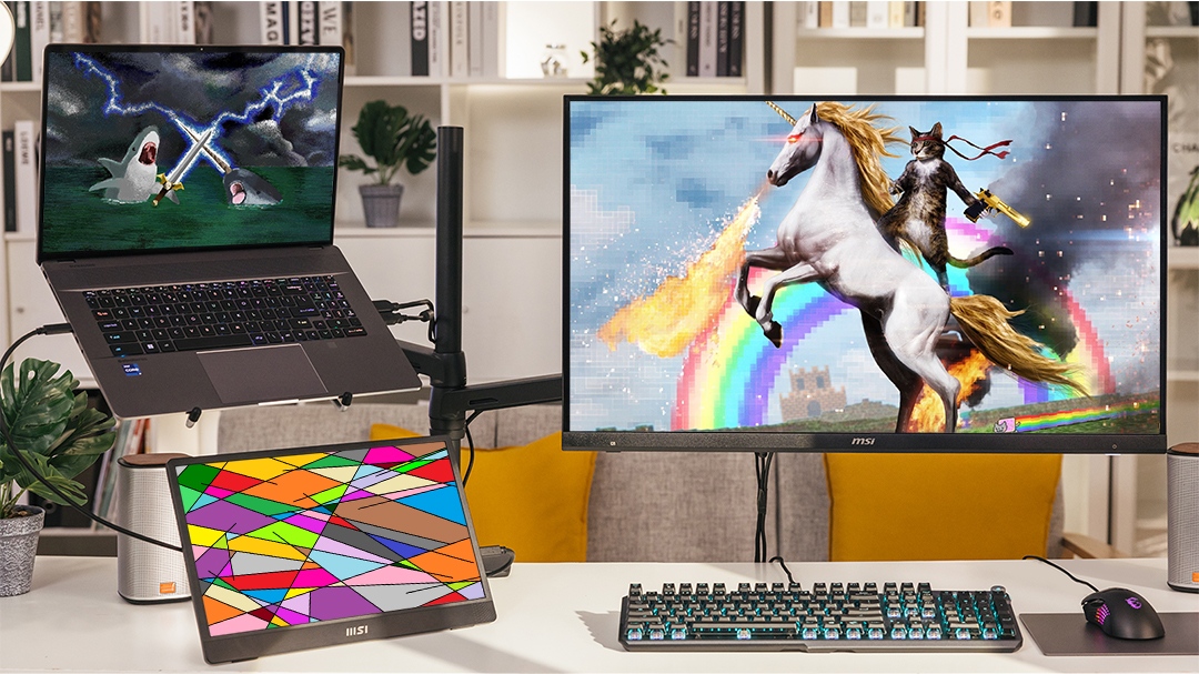 MSInordic's tweet photo. Our designer calls herself the wallpaper wizard sometimes 🧙
Get in on the fun for a chance to win: https://t.co/DTfeUEl957 🚀 #msimultimonitor https://t.co/tw77MbOlto