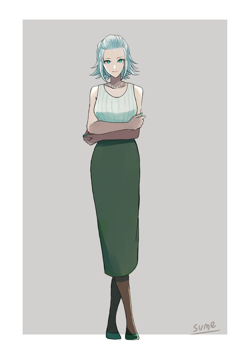 リフィル先生　パーティースタイル
#テイルズオブシンフォニア #talesofsymphonia #talesof #テイルズ　#illustration