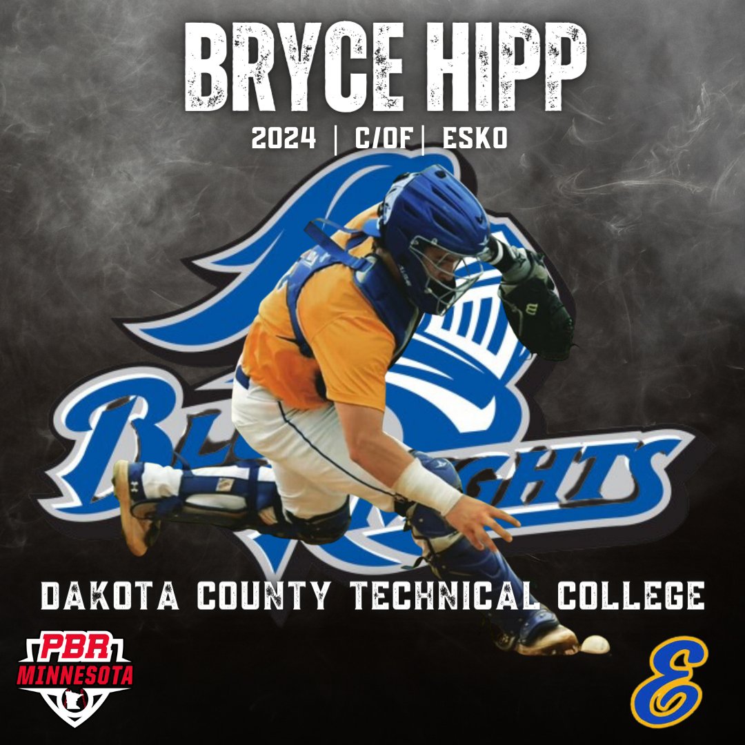 🎓𝐂𝐨𝐦𝐦𝐢𝐭𝐦𝐞𝐧𝐭 𝐖𝐚𝐭𝐜𝐡🎓

Bryce Hipp (2024, C/OF, @eskobaseball) commits to Dakota County Technical College.

*Ranked 1️⃣1️⃣3️⃣th in the class of 2024.
*82 MPH C velo 
*1.94-1.98 pop up time 

👤 loom.ly/QB9T6wo

<a href="/HippBryce/">Bryce Hipp</a>  x <a href="/BaseballDctc/">DCTC Baseball ⚔️</a>