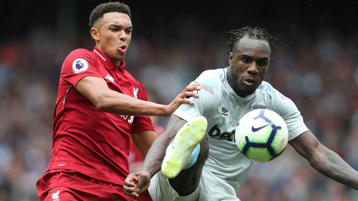 LFCTransferRoom's tweet photo. 🗣️ Michail Antonio on Liverpool's season:

“My question to you is this: what do you think Liverpool are playing for this year? Even if you couldn’t replace the man [Salah], let’s call this season a write-off.” https://t.co/8kJ1GaeXfH