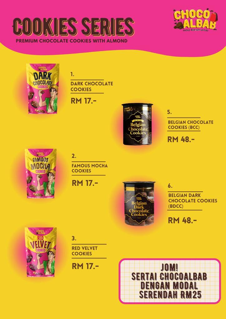 chocoalbab_my's tweet photo. Lapar? Rasa teringin nak makan chocojar? Mari lah cuba Choco Albab ni >< dijamin 💯 syedap syedap semua ! 😋 rugi tau tak beli Choco Albab~😽😽
p/s; like & RT ❤️ TQ !
#chocoalbab
#thankyousupport https://t.co/hdU9jiyQOG