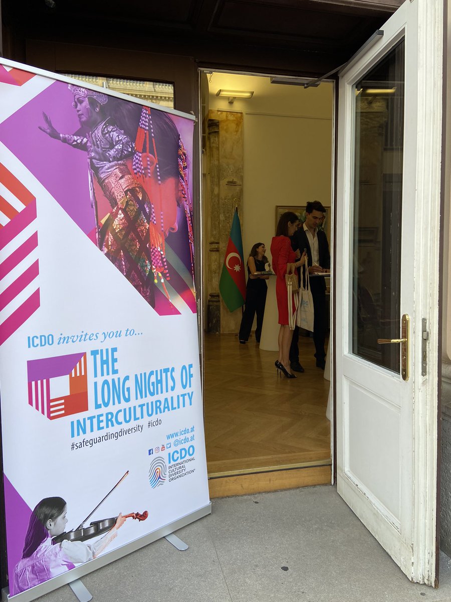 ICDOat's tweet photo. getting ready for today’s opening panel discussion🌍💙☀️
#longnightsvienna #safeguardingdiversity #icdo https://t.co/SeDvMZnFWT