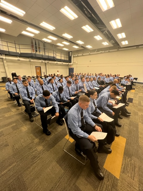 Welcome Philadelphia Police Recruit Class 402.  Today you begin your path to a prosperous career as a Police Officer serving the citizens of Philadelphia.  Enter to Learn, Learn to Serve.  Congratulations.