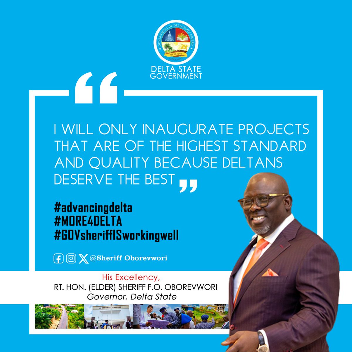 hon_chuky's tweet photo. Thank You @RtHonSheriff
#MoreAgenda 
#AdvancingDelta 
#DeltastateGovernor
#RtHonSheriffFrancisOborevwori https://t.co/1GfSakMknT