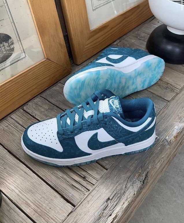bestoffshoes's tweet photo. Nike Dunk Low « Ocean » https://t.co/QcNY48Cky2