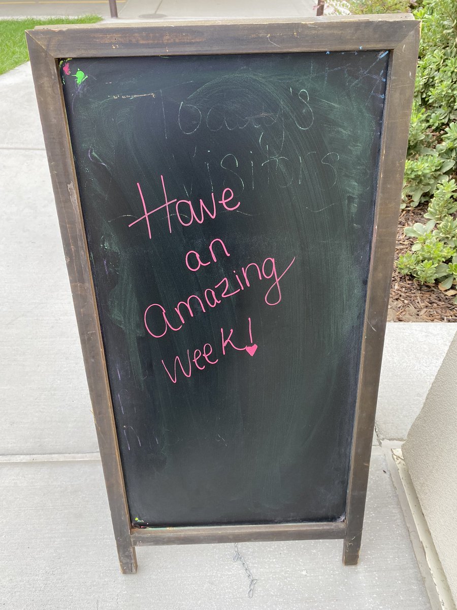 Remember, it is the little things that can have the biggest impact!  
The librarian at Panama Elementary keeps this sign in front of the library and changes her positive message weekly.