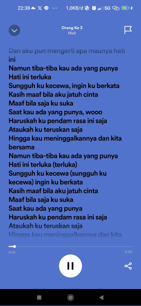 nadoychen's tweet photo. Mnyt malah keputer lagu ini 😭😭🤏 https://t.co/q6Wvc7HDTE