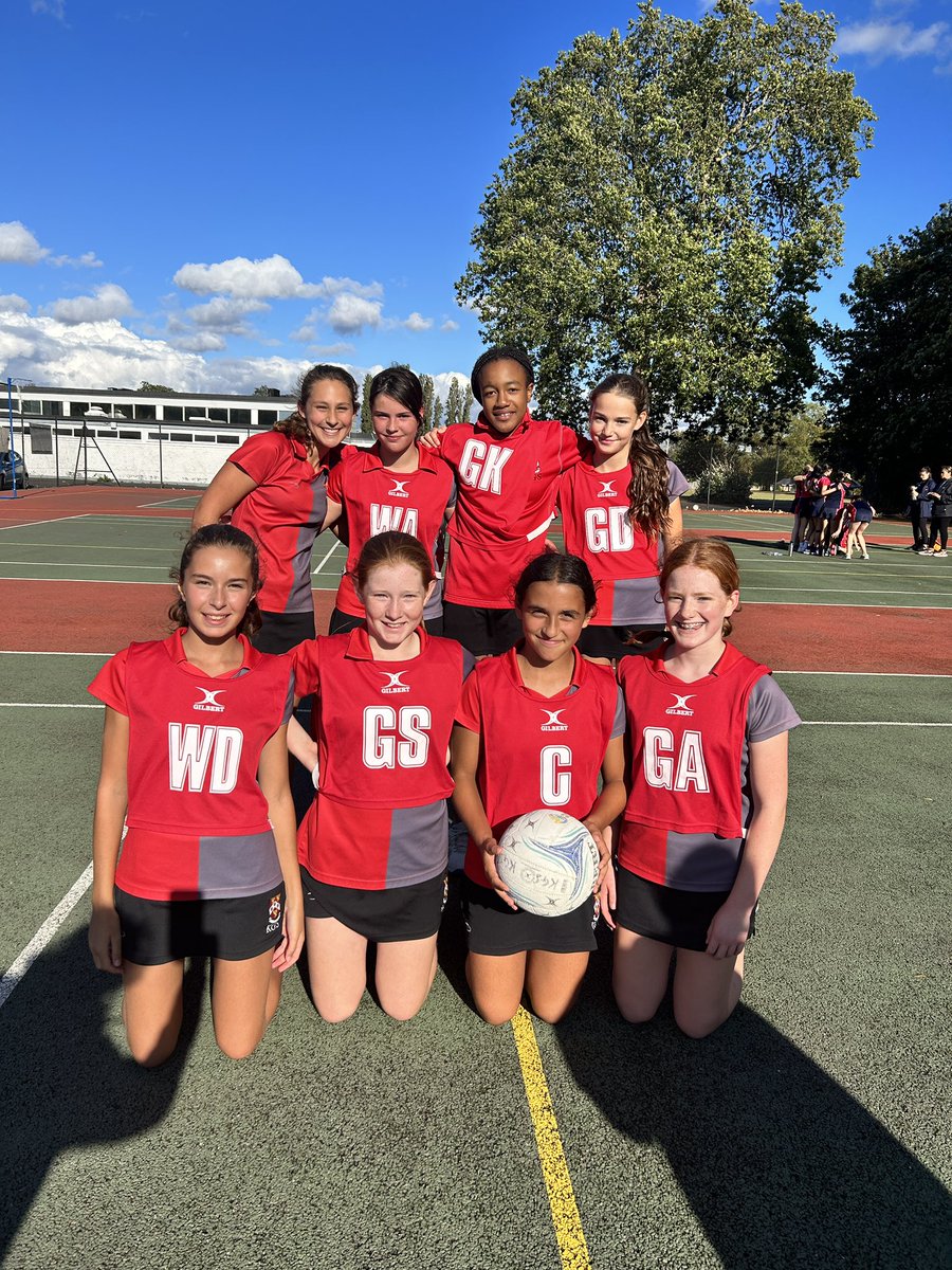 KGS_Netball's tweet photo. Thank you @IbstockSport for a great preseason tournament! Our U13s played really well and came 3rd! Bring on the rest of the season! @KGS1561 @KGS_Sport https://t.co/B5eJqTH3dr