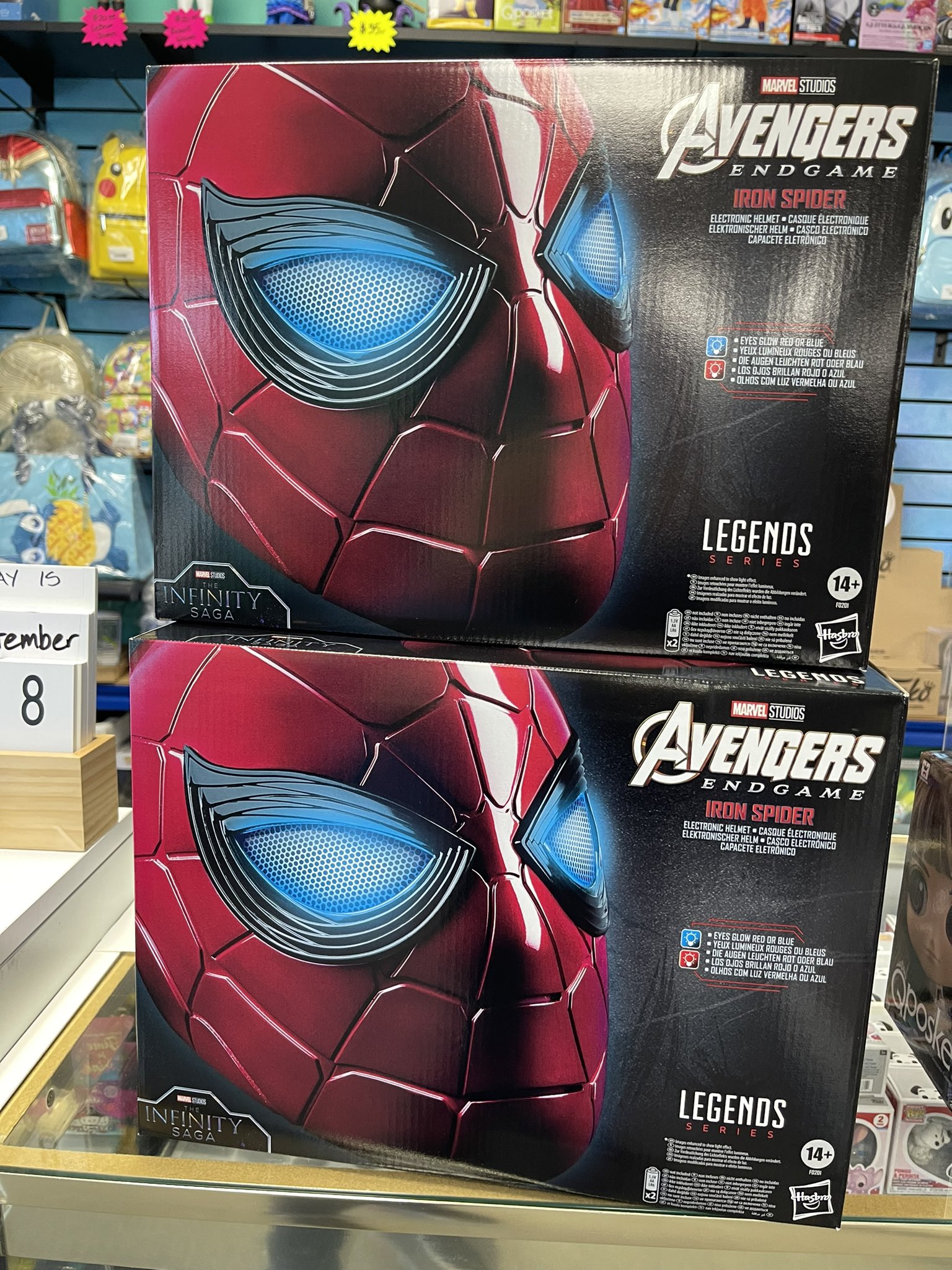 Green Lotus Dreams on X: Restocked! Marvel Legends Series Spider-Man Iron  Spider electronic helmet! #hasbro #spiderman #marvel #marvellegends # ironspider #avengersendgame #cosplay #helmet #costume #hinesville  #fortstewart #supportadream