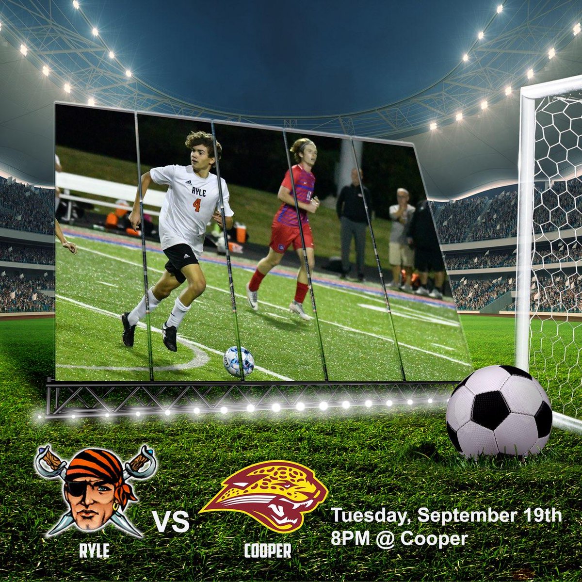 rylemenssoccer's tweet image. Big District Game tomorrow at Cooper.