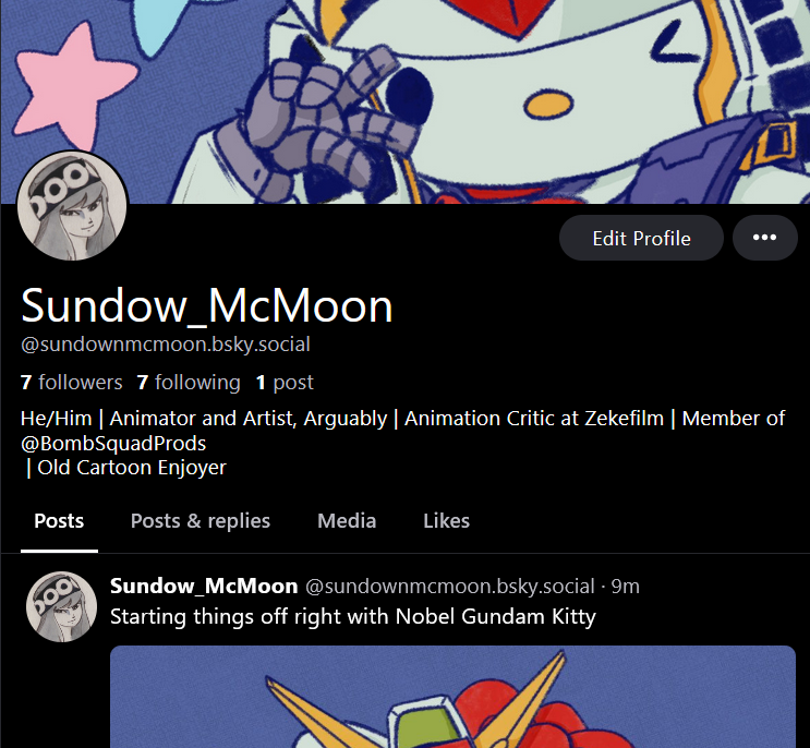 Thanks to <a href="/RiderStrike/">Coop</a> I am now on That Other Social Media Site Folks Use A Lot Less!

Will try to actually use it moving forward