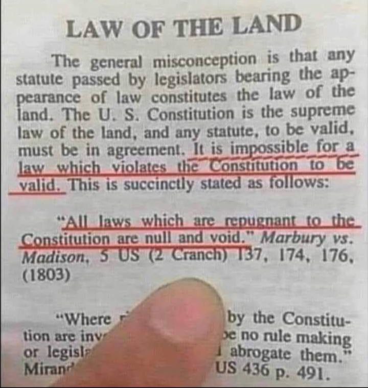 #LawOfTheLand #FAFO #ConstitutionalRepublic