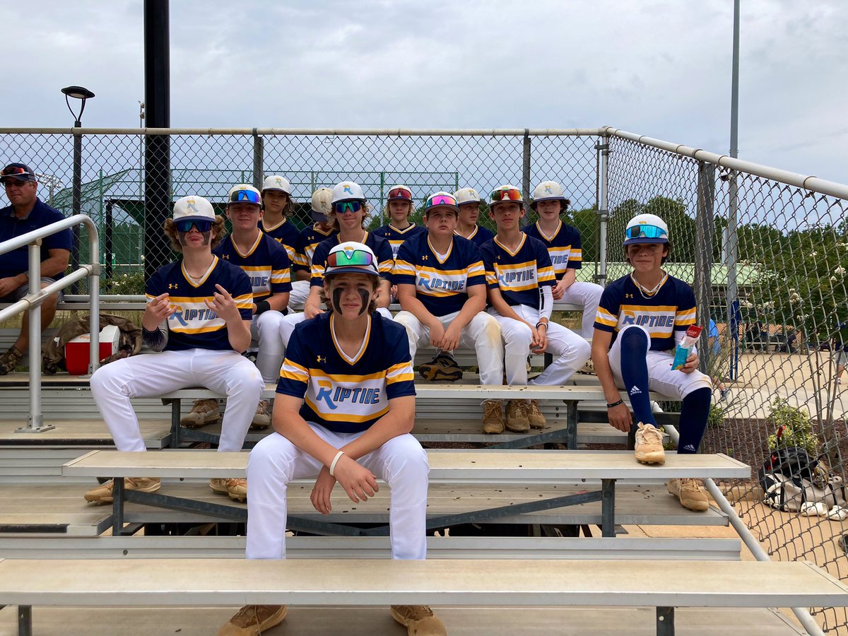 RiptideBSBL's tweet photo. Nice start to both of our 14u teams. 14u-blue has started 5-1 while 14u-gold has started 4-2 &amp; won the silver bracket this wknd. Highlights from the wknd:

Blue
D. Beasley: walk-off double &amp; 4inn 6K
B. Ross 4/8

Gold
J. Jones 5/8 2-2Bs
B. Britt 4inn, 0ER
L. Rothwell 4inn, 0ER https://t.co/Ab75rzAyvj