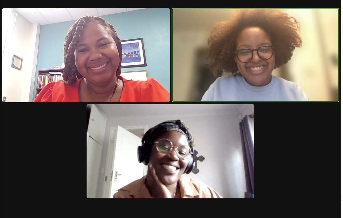 Dancing across the margins of disciplines to explore #Poetry for the Public's Health with Dr. LeConté Dill (<a href="/DocDill/">LeConte Dill</a> ) and poet and migration scholar, Dr. Duduzile Ndlovu (<a href="/mandlods/">Dr. Dudu Ndlovu</a>) for the <a href="/TheHPPJournal/">TheHPPJournal</a> Podcast!  Excited for listeners to hear Dudu's story sooner than soon :)