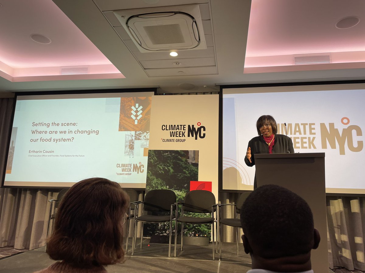 RupaliArora's tweet photo. #ClimateWeekNYC Rewiring our food systems as “adaptation” is now redundant. https://t.co/Fhapc6a7qR