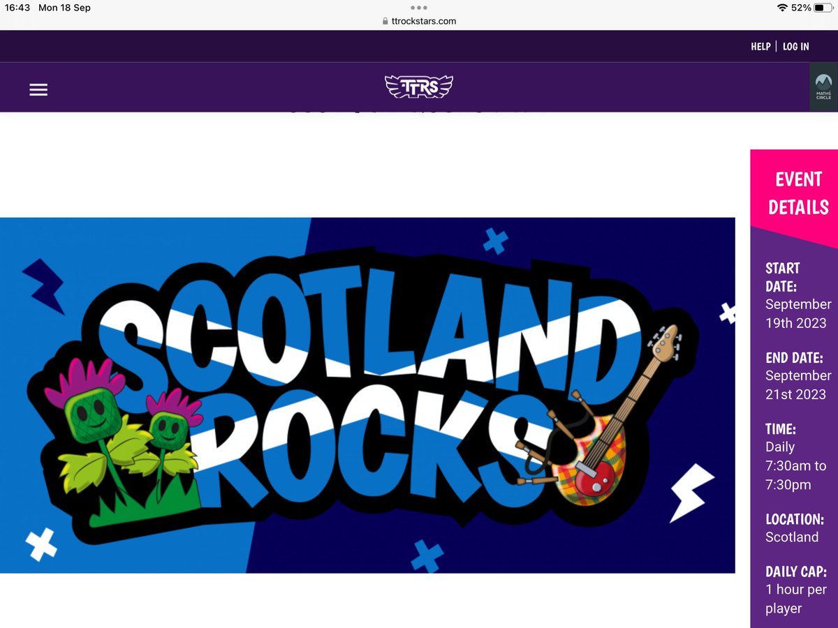 All Saints Maths Dep (@allsaints_maths) on Twitter photo S2 have all been entered into Scotland Rocks 2023.
Your class teacher will provide you with your login . Choose your rock star name and design your avatar . Please ensure fully charged iPads are with you🧮 <a href="/TTRockStars/">Times Tables Rock Stars</a> S2 have all been entered into Scotland Rocks 2023.
Your class teacher will provide you with your login . Choose your rock star name and design your avatar . Please ensure fully charged iPads are with you🧮 <a href="/TTRockStars/">Times Tables Rock Stars</a>