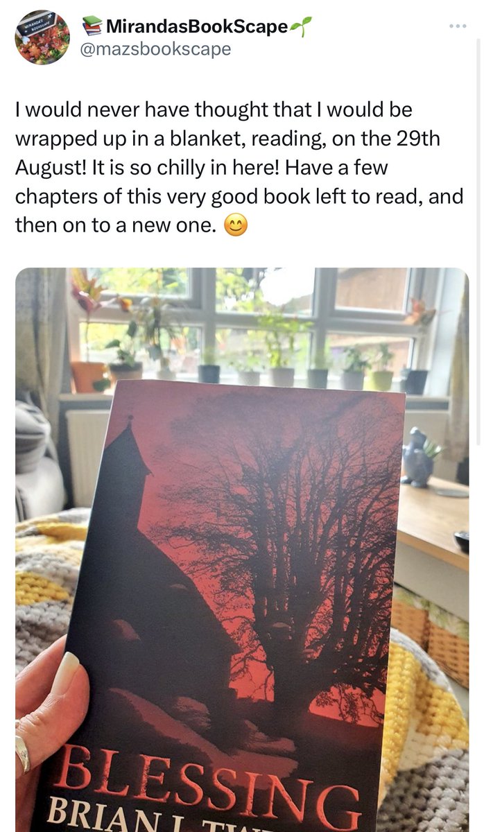 Loving the responses from our readers on client <a href="/Twid2u/">Brian Twiddy</a> debut published via <a href="/tapping_frog/">Tapping Frog</a> literary 💕📚