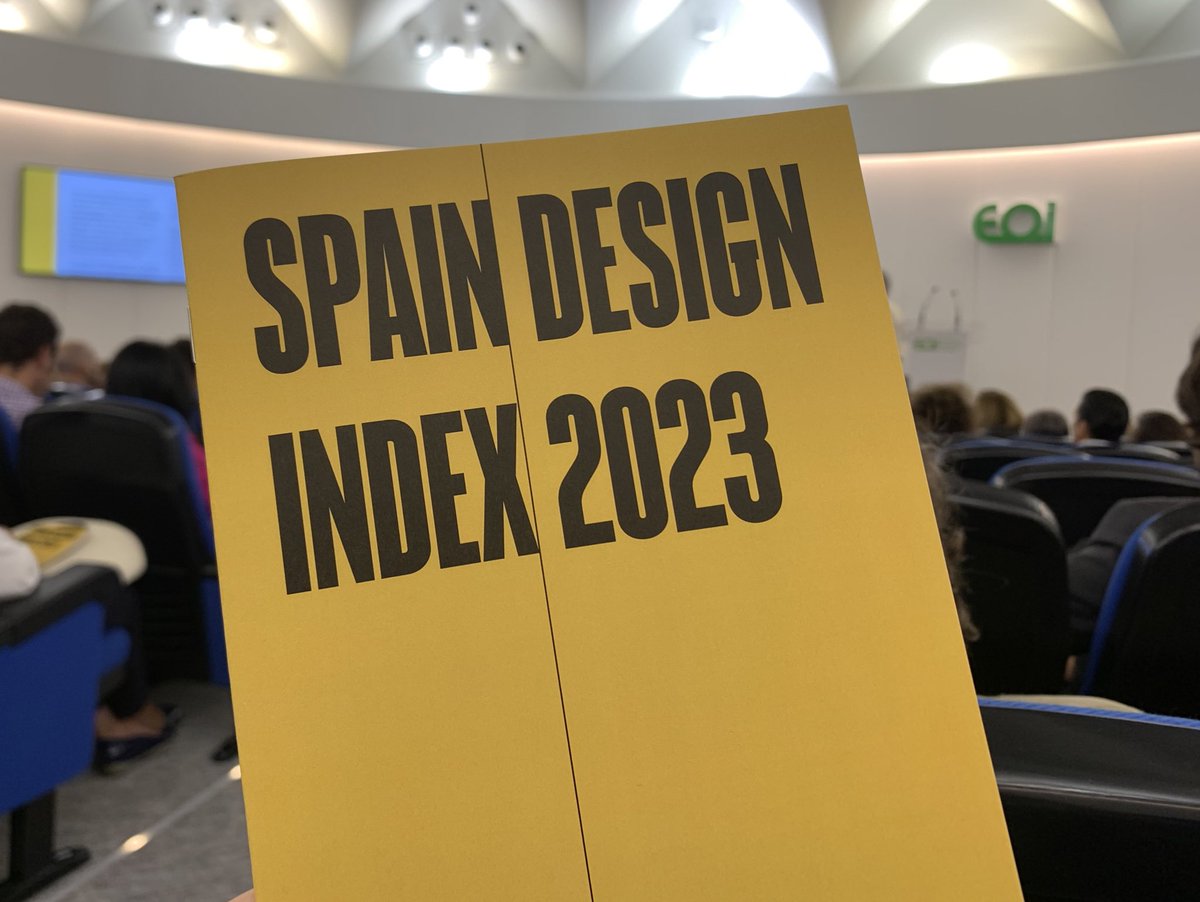 enisa's tweet photo. @dgipyme @mincoturgob @OEPM_es @eoi #SpainDesignIndex Maria José Muñoz , DG @dgipyme:
“Desde el @mincoturgob estamos decididos a impulsar políticas impulsando y dando espacio al diseño para que la marca España se asocie a la creatividad, innovación e impacto en las empresas” https://t.co/6rJQnzXr6J