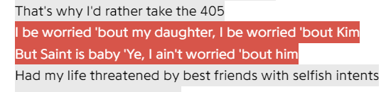 TTVauger's tweet photo. @XXL "But Saint is baby 'Ye, I ain't worried 'bout him" 🗣️🗣️🗣️ https://t.co/C6pmopm3hC