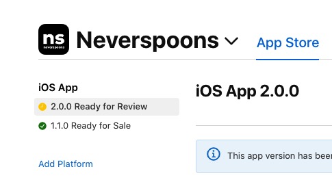 Neverspoons App tweet media