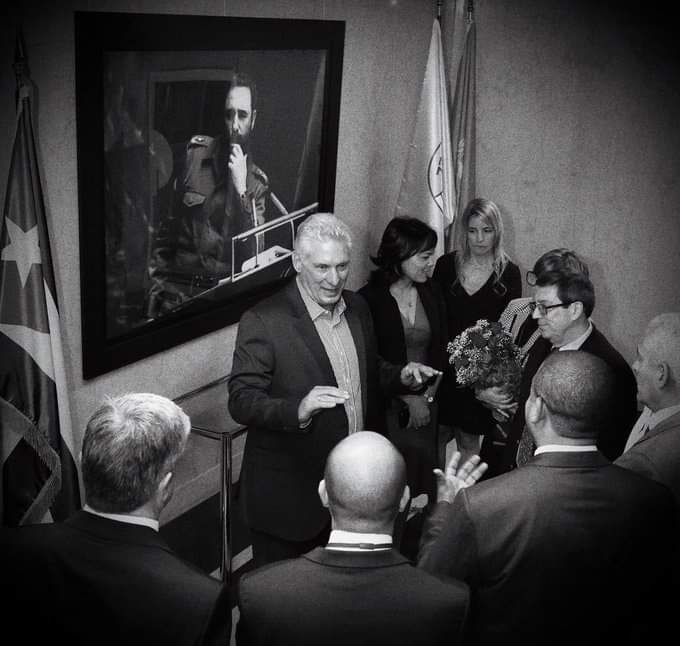 YamileRamosCord's tweet photo. @DiazCanelB “Venimos con la decisión de que el país va a lograr una victoria diplomática y política”. #DíazCanelEnONU #ElSurTambienExiste https://t.co/JlOLMtpl2F