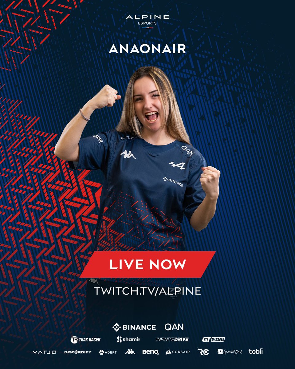 Come get some strats straight from #GPExplorer2 🧠

@AnastasiaLps is LIVE w/ @F1Manager! 🔴
👉 twitch.tv/Alpine