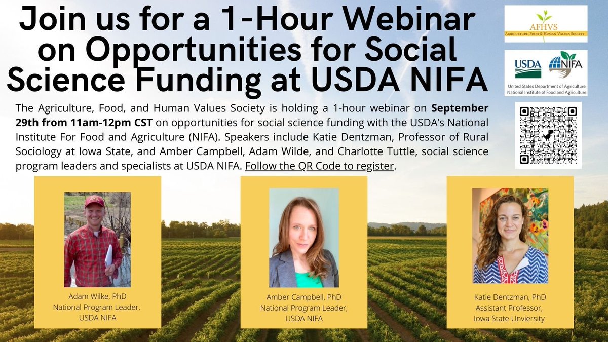 The Agriculture, Food, & Human Values Society tweet media