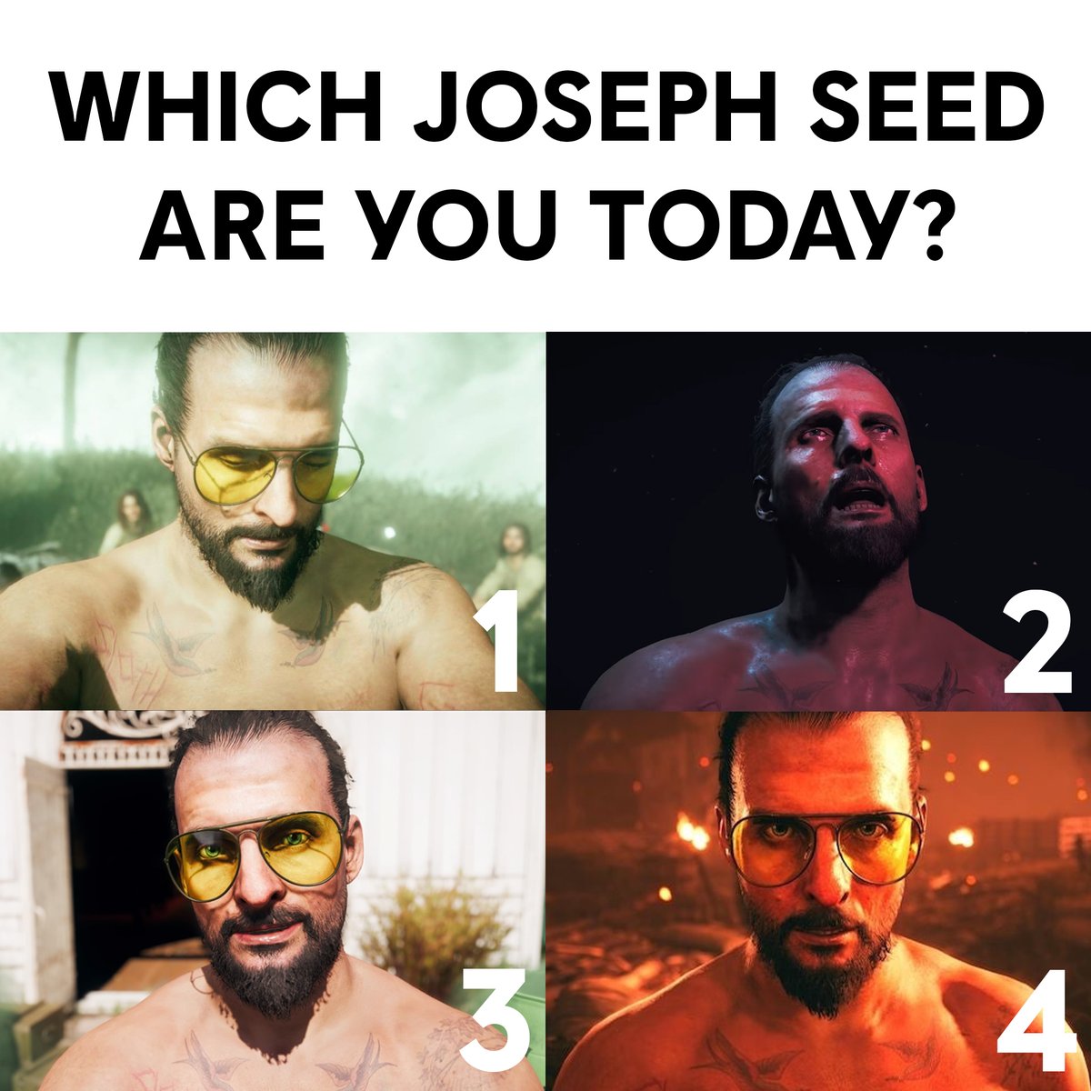 Ubisoft's tweet photo. Which one 🤔 https://t.co/PCoxv1Bm5T