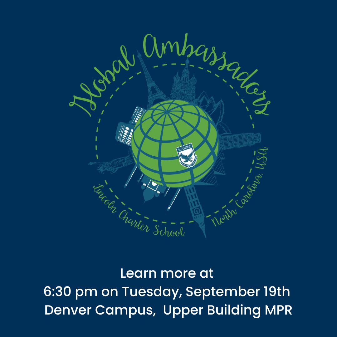 Eagles are flying to South Korea and Japan in the Summer of 2025! 🦅🇰🇷🇯🇵

If you are an Lincoln Charter high school student interested in going, please be sure to register for this info session: bit.ly/3R53CSz