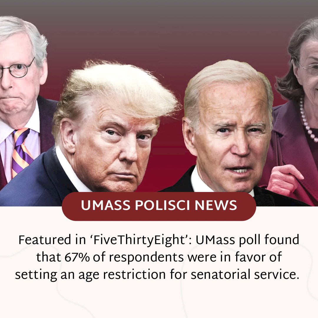 Department of Political Science at UMass Amherst tweet media