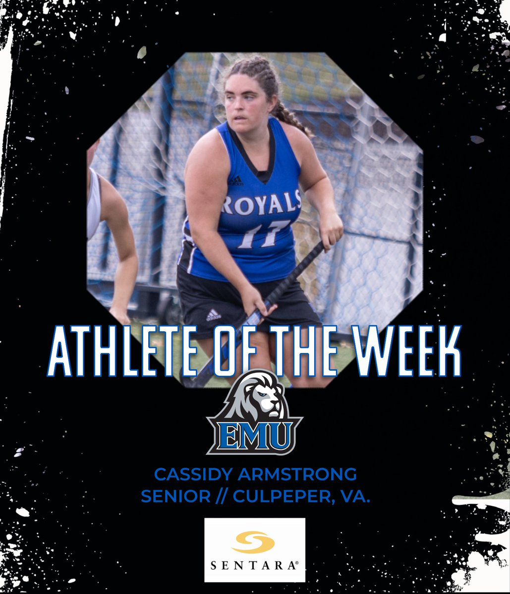 EMU_Athletics's tweet image. It&apos;s Monday, so you know what that means...our @sentarahealth 𝙍𝙤𝙮𝙖𝙡𝙨 𝘼𝙩𝙝𝙡𝙚𝙩𝙚𝙨 𝙤𝙛 𝙩𝙝𝙚 𝙒𝙚𝙚𝙠! Congratulations to Bellamy Immanuel of @EMU_XC_TF and Cassidy Armstrong of @EMU_FH! 

#CompeteTogether | #RoyalPride